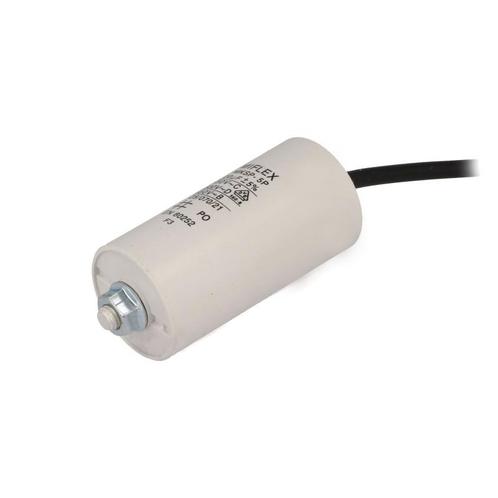 Condensator - 20 uF - Maximaal 450V - Met kabel, Doe-het-zelf en Verbouw, Elektra en Kabels, Nieuw, Ophalen of Verzenden