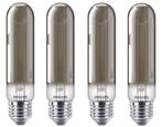 4 stuks Philips LED filament buislamp E27 2.3W 136lm 2700..., Ophalen of Verzenden, Nieuw