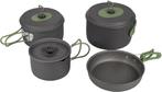 Bo-Camp Explorer Hard anodized pannenset - 4 delig, Verzenden, Nieuw