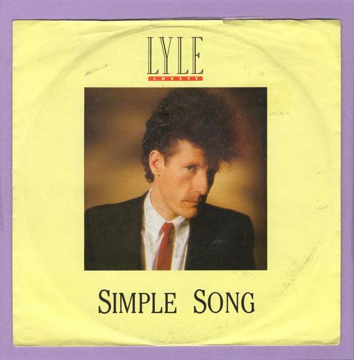 Lyle Lovett – Simple Song / Black And Blue (1-7-Vinyl-..., Cd's en Dvd's, Vinyl Singles, Verzenden