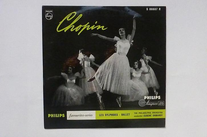 Chopin - Les Sylphides / Eugene Ormandy (LP), Cd's en Dvd's, Vinyl | Klassiek, Zo goed als nieuw, Verzenden