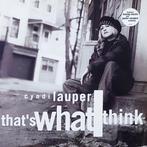 12 inch gebruikt - Cyndi Lauper - Thats What I Think, Zo goed als nieuw, Verzenden