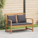 vidaXL Tuin Sofa Set Naturel Massief teakhout, Verzenden, Nieuw