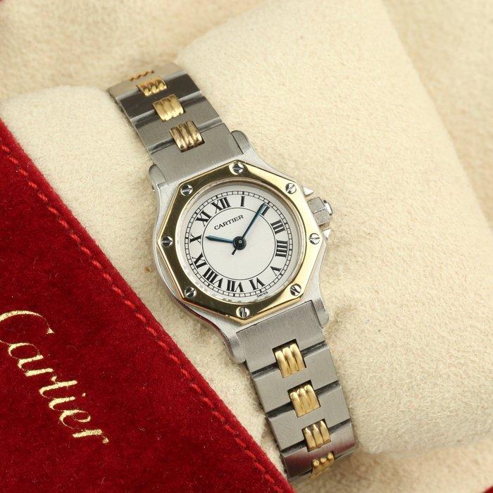 Cartier - Santos Octagon - Zonder Minimumprijs - 0907 -, Sieraden, Tassen en Uiterlijk, Horloges | Heren