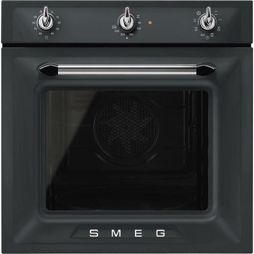 Smeg SF69M3TNO inbouw oven - zwart Victoria, Witgoed en Apparatuur, Ovens, Inbouw, Hete lucht, Nieuw, Oven met grill, 45 tot 60 cm