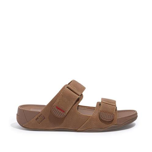 -40% FitFlop  FitFlop Gogh slides men  maat 41, Kleding | Heren, Schoenen, Slippers, Bruin, Nieuw, Verzenden