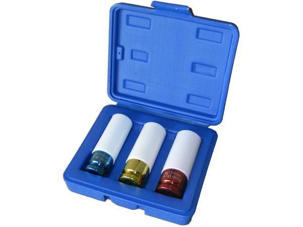 Veiling - Doppen set 3-delig maten 17,19 en 21 mm, Doe-het-zelf en Verbouw, Gereedschap | Handgereedschap