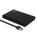 ACT HDD behuizing voor 2,5 SATA HDD/SSD - USB3.0, Computers en Software, Pc- en Netwerkkabels, Nieuw, Ophalen of Verzenden