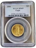 Gouden American Eagle 1/4 oz 2006 PCGS MS69 gecertificeerd, Postzegels en Munten, Munten | Amerika, Verzenden, Midden-Amerika