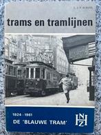 Trams en tramlijnen: de ‘blauwe tram’, Boeken, Vervoer en Transport, Verzenden, Gelezen, L.J.P. Albers, Tram