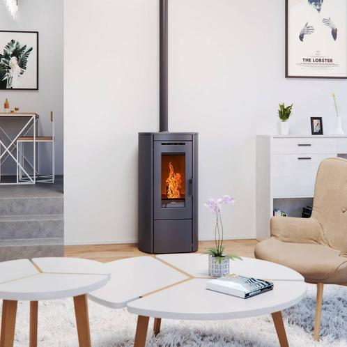 Nordic Fire Ilvar 7 showmodel, Huis en Inrichting, Kachels, Pelletkachel, Overige brandstoffen, Zo goed als nieuw, Vrijstaand