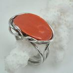 Bloedkoraal - Zilver - Ring - CORALLO MEDITERRANEO