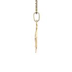 Gouden vintage paard hanger 14 krt, Ophalen of Verzenden, Nieuw