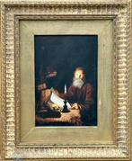 Gerrit Dou (Dutch, 1613-1675), Navolger van - A Hermit, Antiek en Kunst