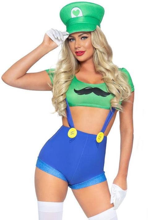 Sexy Luigi Loodgieter Pakje Dames, Hobby en Vrije tijd, Feestartikelen, Nieuw, Ophalen of Verzenden