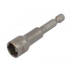 Dop bit adapter 1/4 sleutelwijdte 12 mm. lengte 65 mm. -, Ophalen of Verzenden, Nieuw