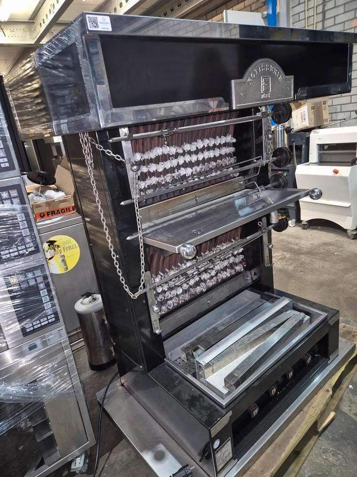 UBERT Rotisserie kippen grill in VEILING, Zakelijke goederen, Horeca | Keukenapparatuur, Gebruikt, Fornuis, Frituur en Grillen