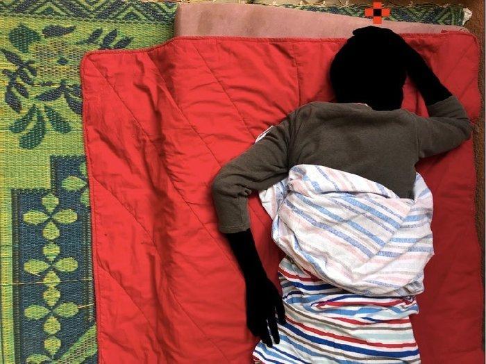 Saïdou Dicko (1979) - La sieste sous le manguier, Antiek en Kunst, Kunst | Designobjecten