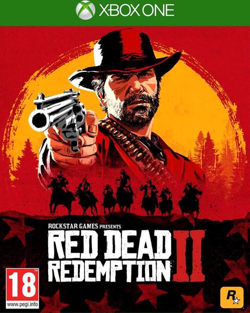 Xbox One Red Dead Redemption 2, Spelcomputers en Games, Games | Xbox Series X en S, Zo goed als nieuw, Verzenden
