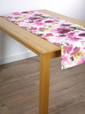 Tafelloper bloemen- tafelkleed - lopertje - loper - kleedje beschikbaar voor biedingen