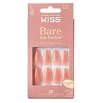 Kiss Bare But Better Nude Glow Kunstnagels, Sieraden, Tassen en Uiterlijk, Nieuw, Verzenden