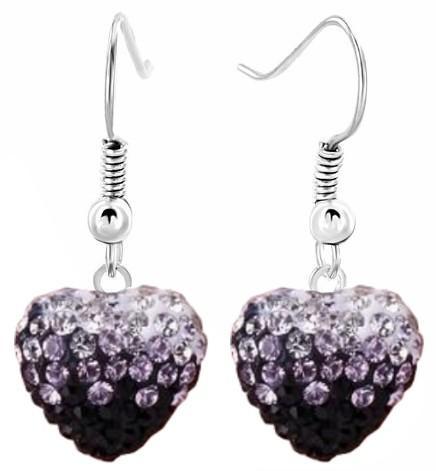 Fako Bijoux - Oorbellen - Disco Dots - Hanger - Hart Duo -, Sieraden, Tassen en Uiterlijk, Oorbellen, Verzenden