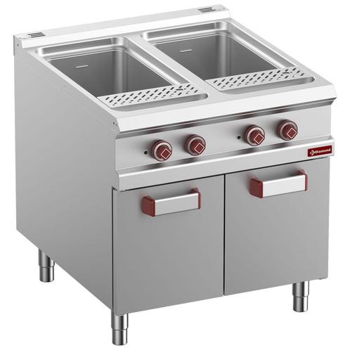 Diamond Pastakoker 2 X 40L | Op Gesloten Kast | Zonder Mande, Zakelijke goederen, Horeca | Keukenapparatuur, Nieuw in verpakking