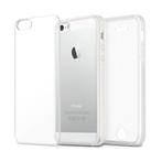 iPhone 5S Full Body 360° Transparant TPU Silicone Hoesje +, Verzenden, Nieuw