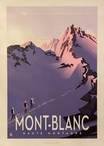 Monsieur Z - Affiche de Tourisme Mont-Blanc - La Haute