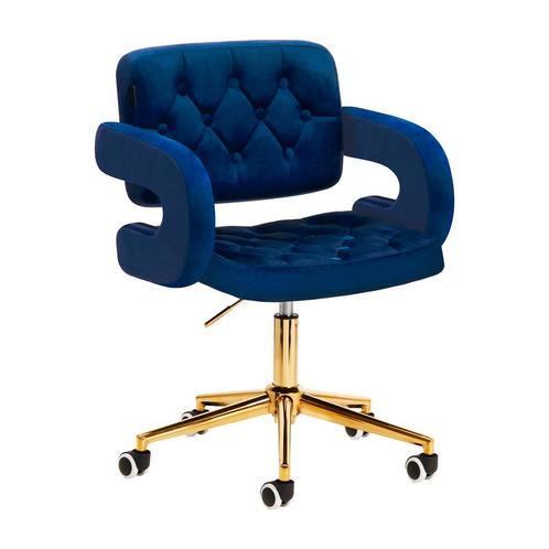 Stoel Marineblauw QS-OF213G 4Rico (Diverse stoelen, STOELEN), Huis en Inrichting, Stoelen, Nieuw, Verzenden