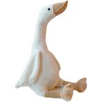 Eend Knuffel 40cm - Witte Gans Knuffel - Duck Goose Pop, Verzamelen, Verzenden, Nieuw