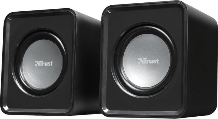 Trust Leto 2.0 - Speakerset - USB voeding - Zwart, Audio, Tv en Foto, Versterkers en Receivers, Nieuw, Verzenden