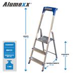 Alumexx ECO huishoudtrap, Doe-het-zelf en Verbouw, Ladders en Trappen, Nieuw, Verzenden