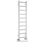 Designradiator Sapho Metro Light 30x114 cm Chroom, Doe-het-zelf en Verbouw, Ophalen of Verzenden, Nieuw, Chroom, Overige typen