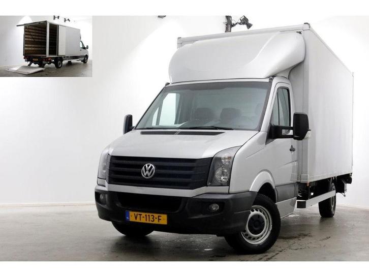 Volkswagen Crafter 35 2.0 TDI 163pk Bakwagen met laadklep en, Auto's, Bestelauto's, Dealer onderhouden, Lease, Handgeschakeld