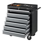 [pro.tec] Gereedschapswagen 7 lades 69x33x77,5 cm zwart, Verzenden, Nieuw