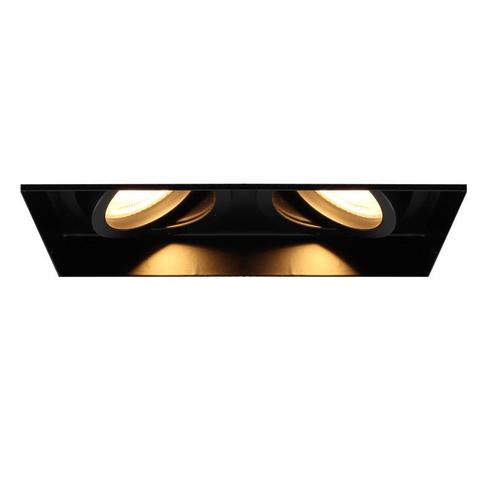 Aluminium trimless inbouwspot zwart, Royce, Huis en Inrichting, Lampen | Spots, Nieuw, Ophalen of Verzenden