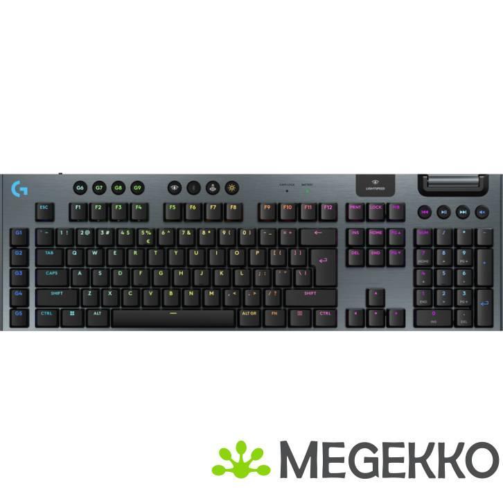 Logitech G G915 X Lightspeed toetsenbord Draadloos Zwart -, Computers en Software, Toetsenborden, Nieuw, Verzenden