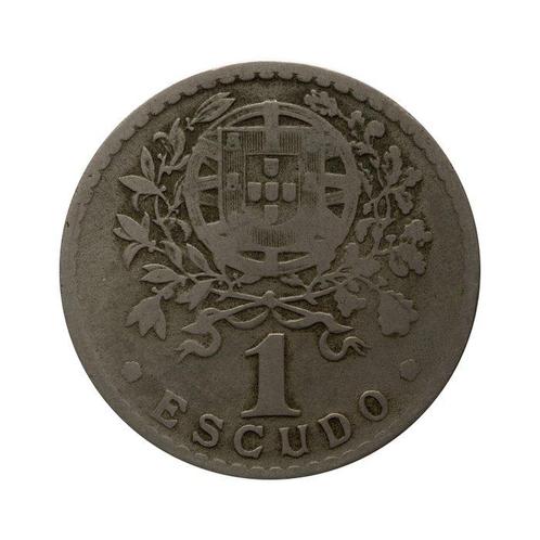 Portugal. Republic. 1 Escudo 1935 - ESCASSA (Zonder, Postzegels en Munten, Munten | Europa | Niet-Euromunten