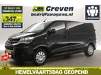 Opel Vivaro 1.5 CDTI L2H1 Airco Cruise PDC 3 Persoons €347pm, Zwart, Nieuw, Lease, Financial lease