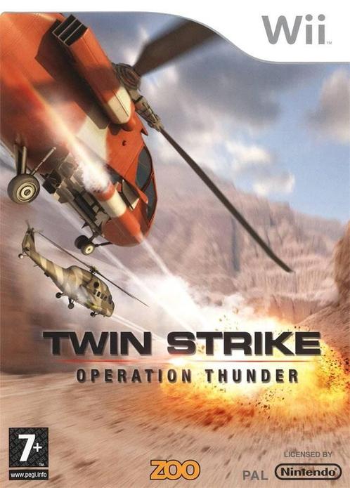 Twin Strike Operation Thunder (Nintendo Wii), Spelcomputers en Games, Games | Nintendo Wii, Gebruikt, Vanaf 3 jaar, Verzenden