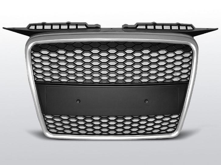Grille | RS type | Audi A3 8P 2005-2008 | ABS Kunststof | zi, Auto-onderdelen, Carrosserie en Plaatwerk, Nieuw, Audi, Verzenden