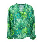 Frogbox • groene paisley blouse • 36, Kleding | Dames, Tops, Nieuw, Groen, Frogbox, Maat 36 (S)