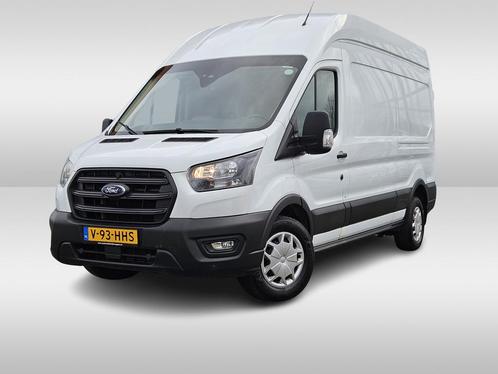 Ford Transit 350 2.0 TDCI 170PK L3H3 Trend | Airco | Cruisec, Auto's, Ford, Lease, Zwart, Handgeschakeld, Overige carrosserieën