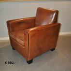 Schapenleren banken en fauteuils, Zo goed als nieuw, Leer