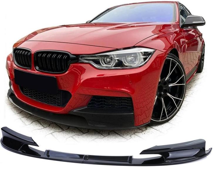 M-Pakket Performance 2-Delige Frontspoiler BMW F30 F31 B2393, Auto-onderdelen, Carrosserie en Plaatwerk