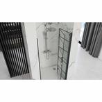 REA Nisdeur - Mat zwart - Veiligheidsglas - Easy-Clean -..., Ophalen of Verzenden, Nieuw