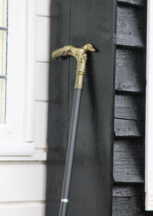 Wandelstok - metaal alu, Antiek en Kunst, Kunst | Designobjecten