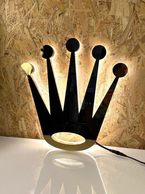 Reclamebord met achtergrondverlichting - Rolex verlicht, Antiek en Kunst, Curiosa en Brocante