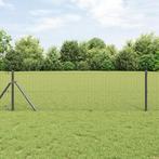 vidaXL Gelast Draadhek Grijs 0,8 x 10 m van Staal, Verzenden, Nieuw